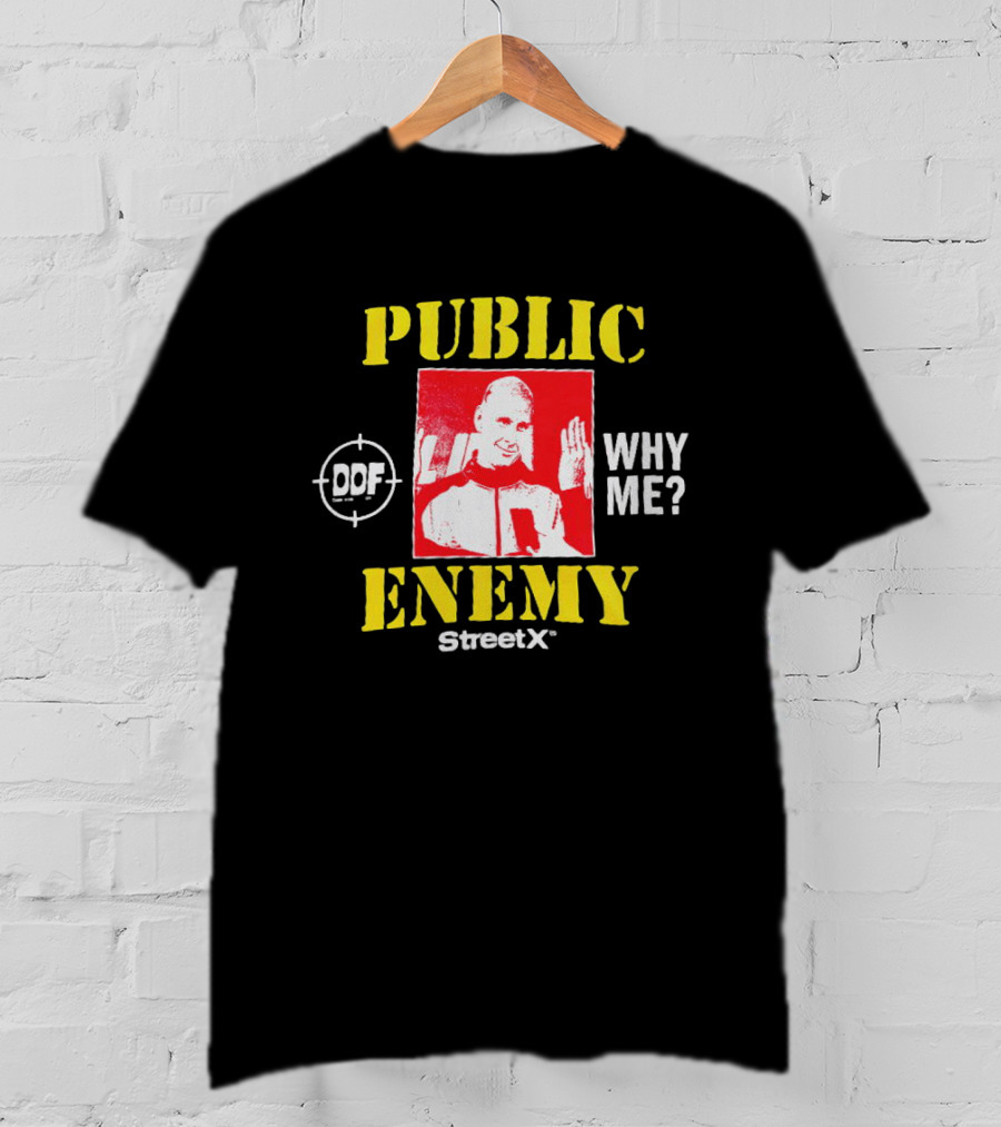 Dan Richardson Western Bulldogs Public Enemy Why Me StreetX DDF T-Shirt