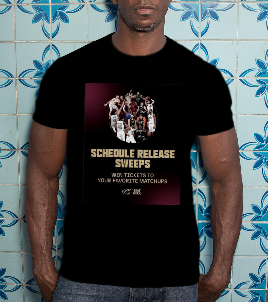Schedule Release Sweeps Win Tickets To Your Favorite Matchups Seatgeek T-Shirt