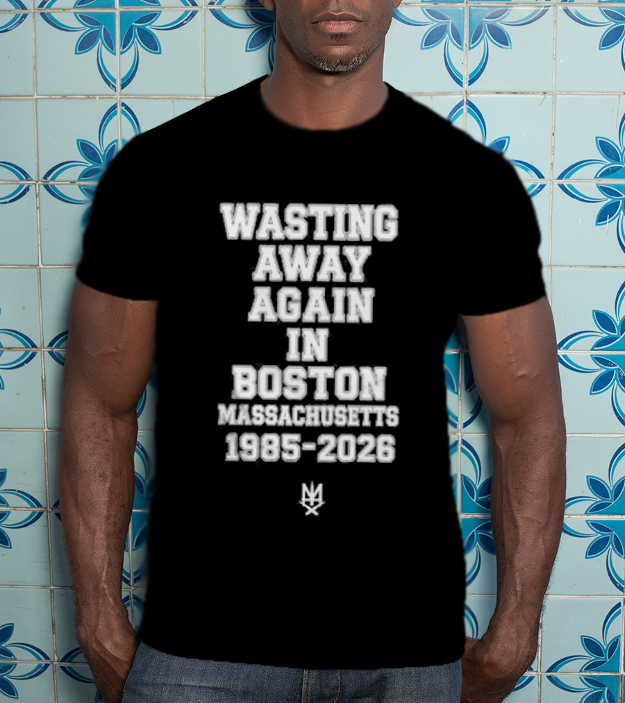 Slapshot Wasting Away Again In Boston Massachusetts 1985 2026 T-Shirt