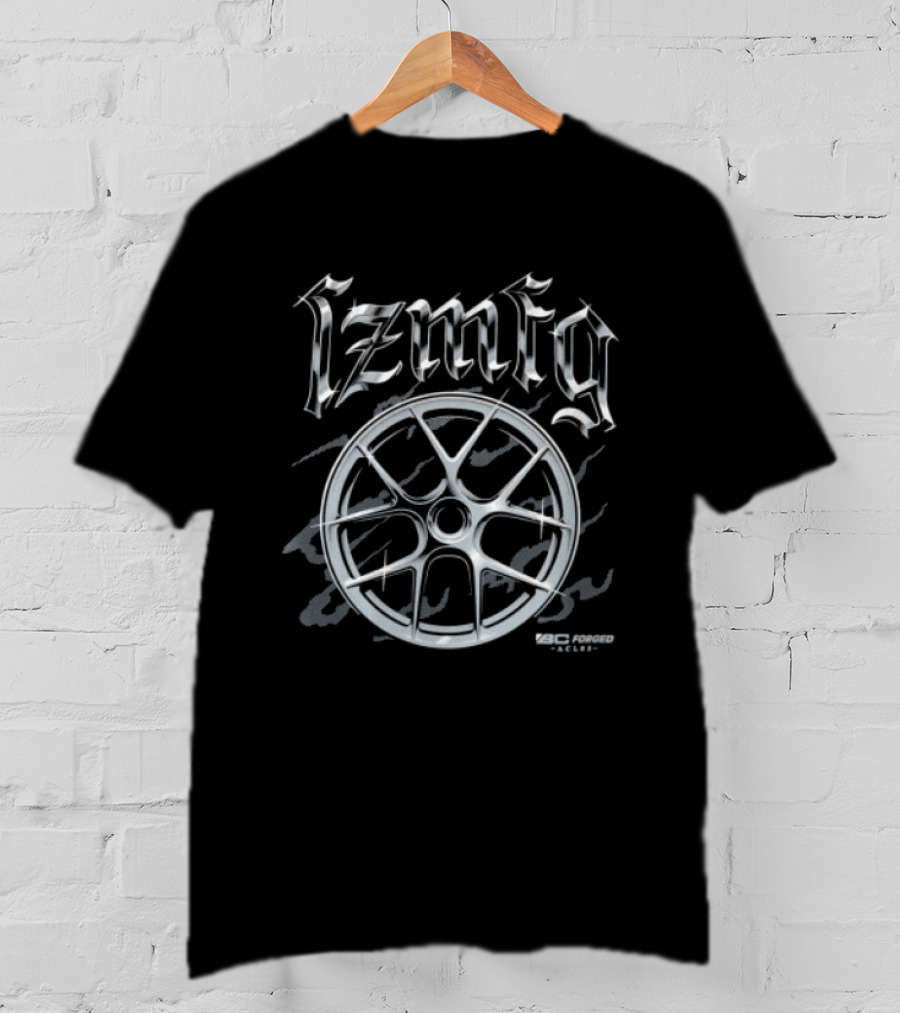 Lzmfg Gothic Chrome Wheel T-Shirt