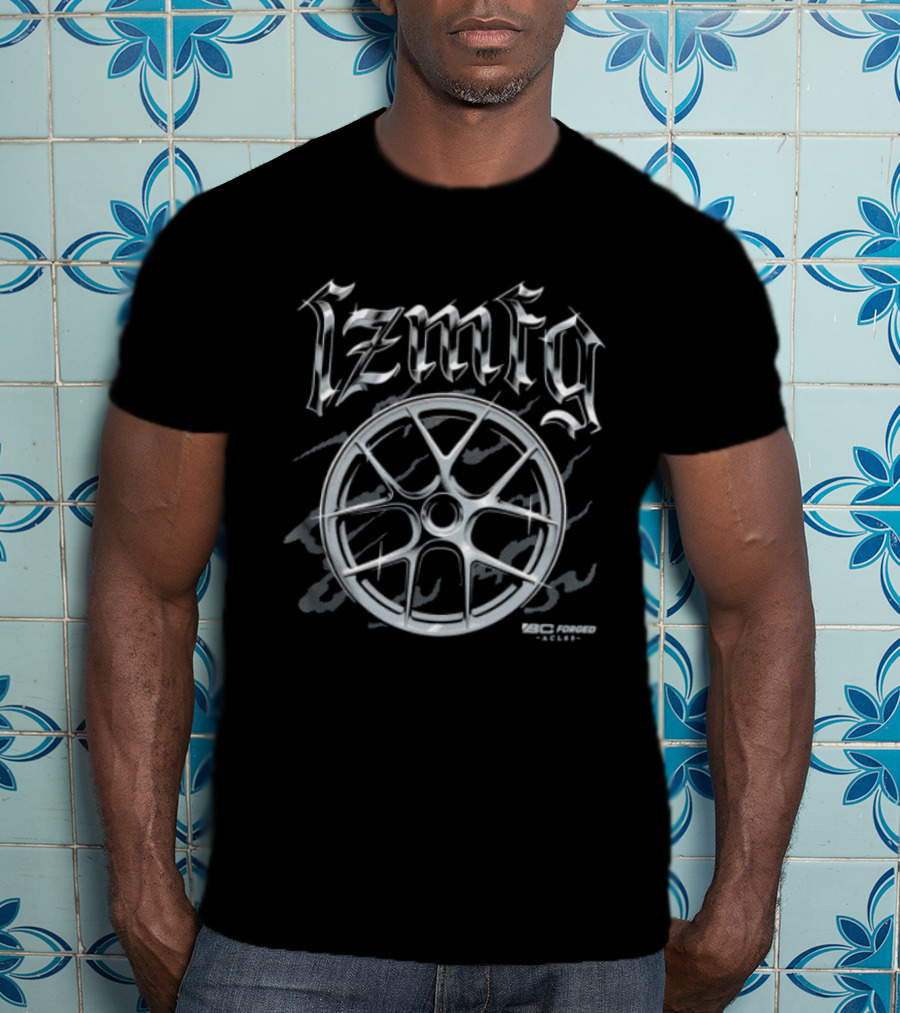 Lzmfg Gothic Chrome Wheel T-Shirt