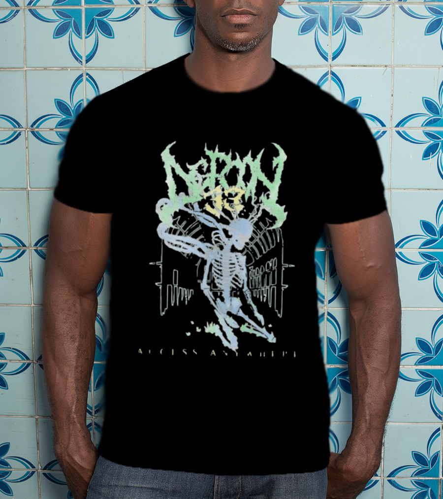 Neron 13 Skeleton Access Anywhere Metal Band T-Shirt