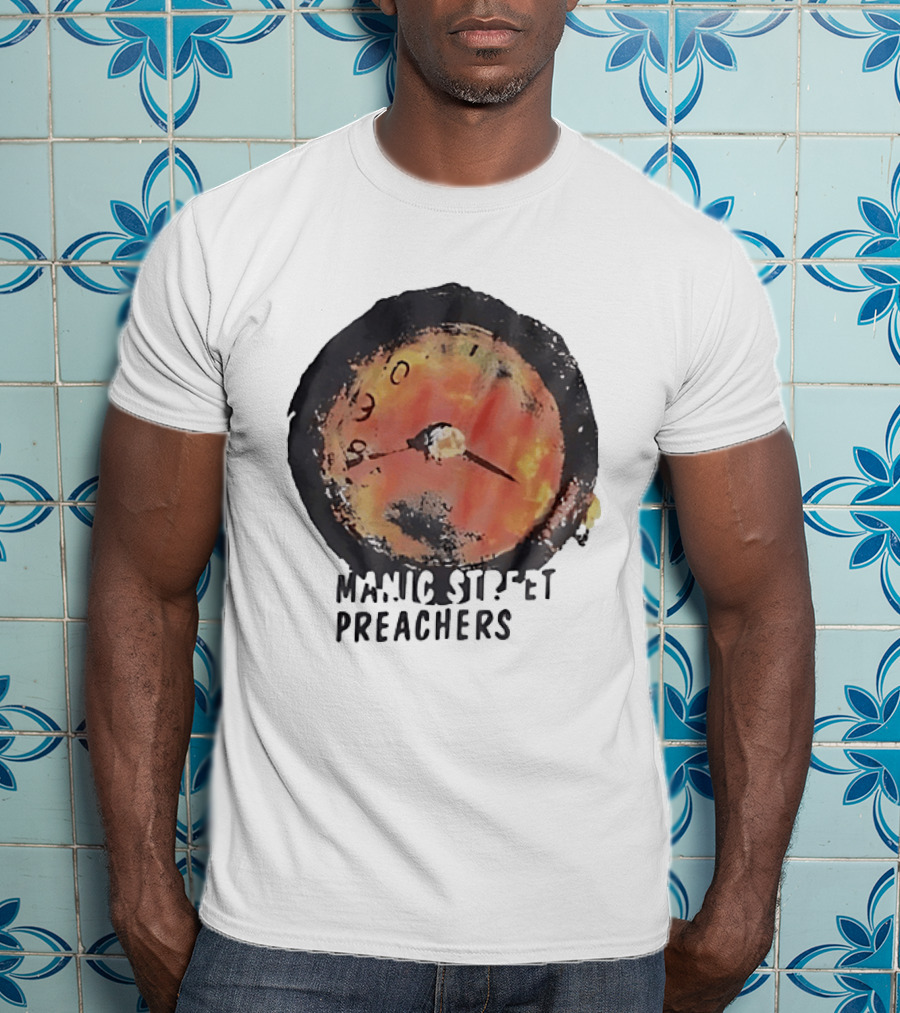 Manic Street Preachers Alternative Rock Band Dial T-Shirt