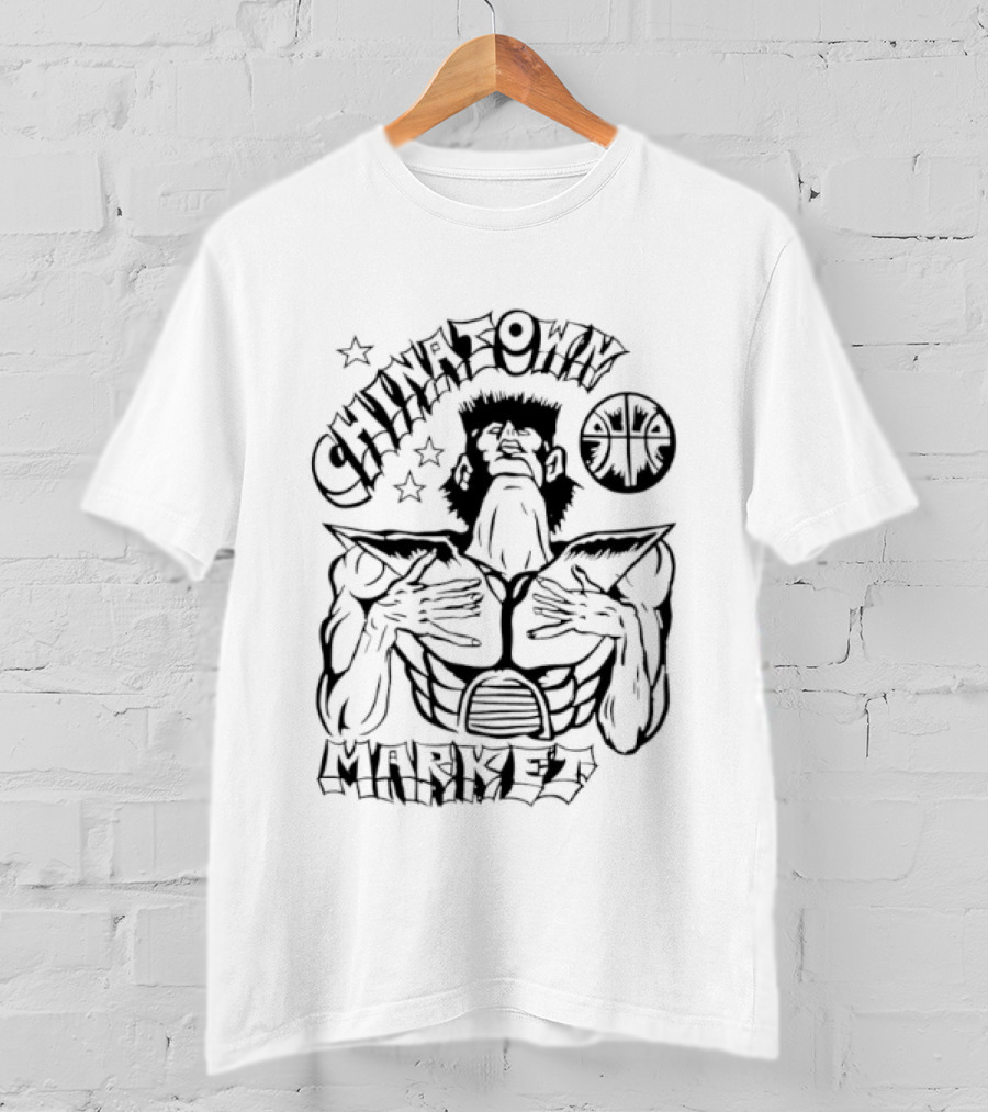 Chinatown Market Muscle Basketball Streetwear T-Shirt