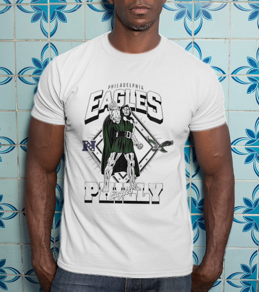 Philadelphia Eagles Doctor Doom Philly Football Fan T-Shirt
