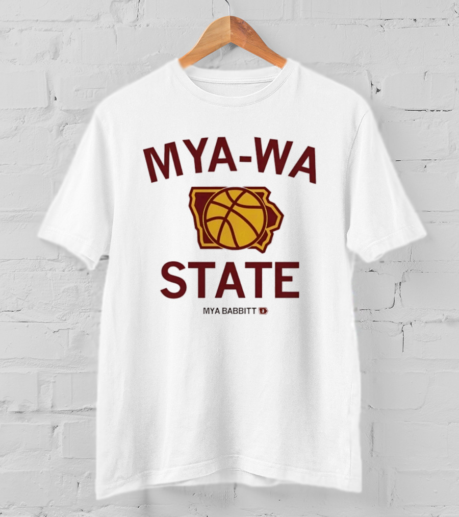 Mya Wa State Basketball NCAA Mya Babbitt T-Shirt