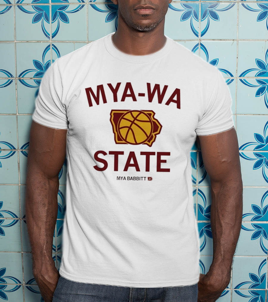 Mya Wa State Basketball NCAA Mya Babbitt T-Shirt