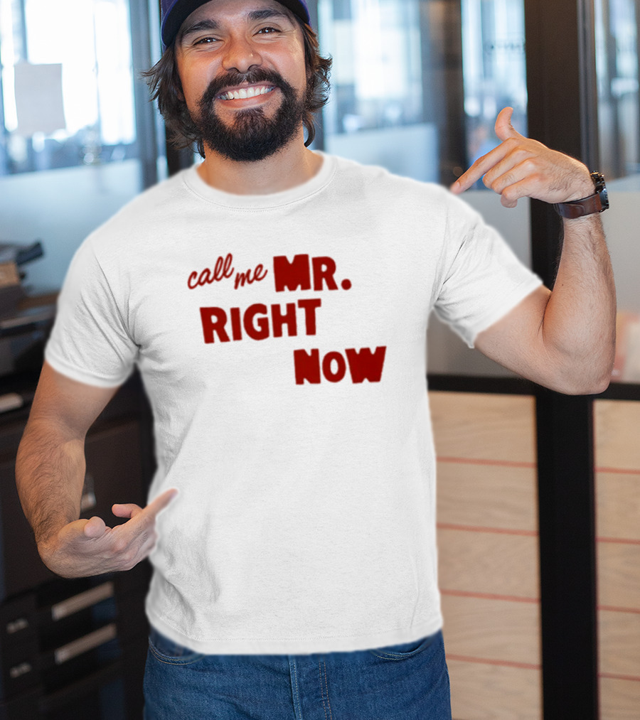 Republic Records Store Call Me Mr. Right Now T-Shirt