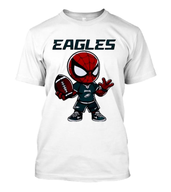 Spider Man Eagles Football Jersey Personalized Philadelphia Edition T-Shirt