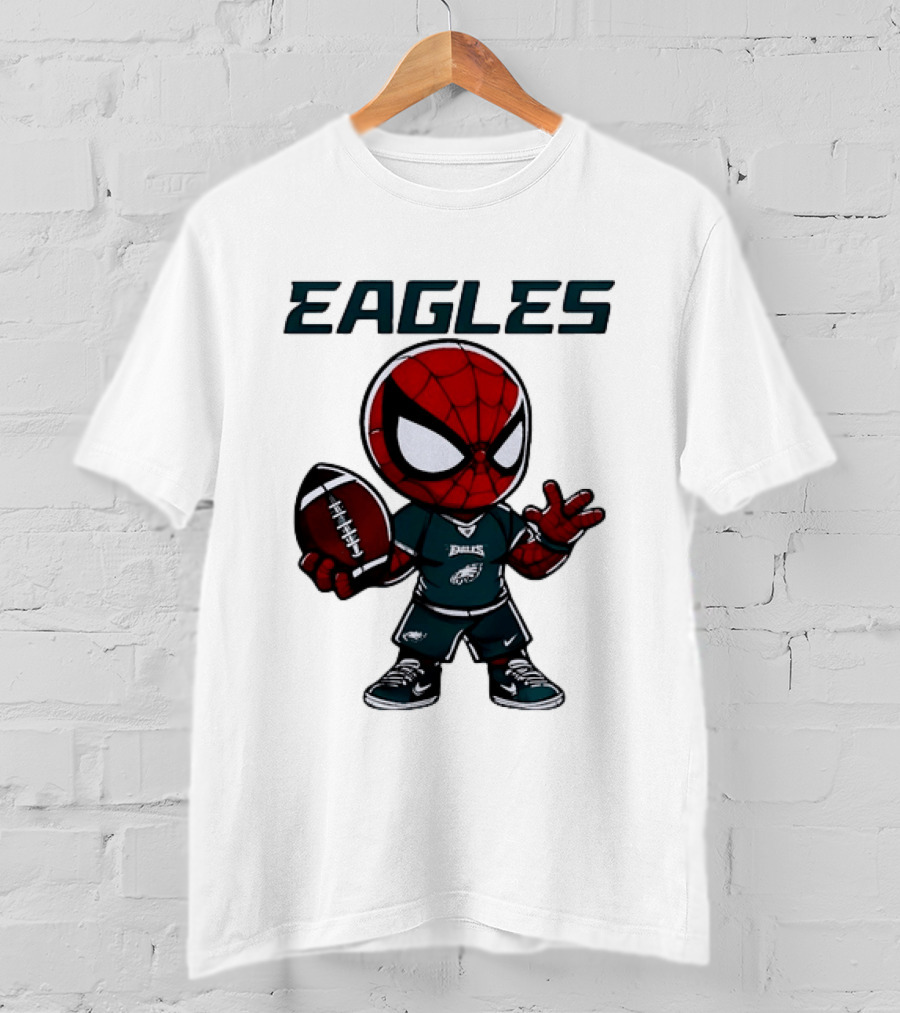 Spider Man Eagles Football Jersey Personalized Philadelphia Edition T-Shirt