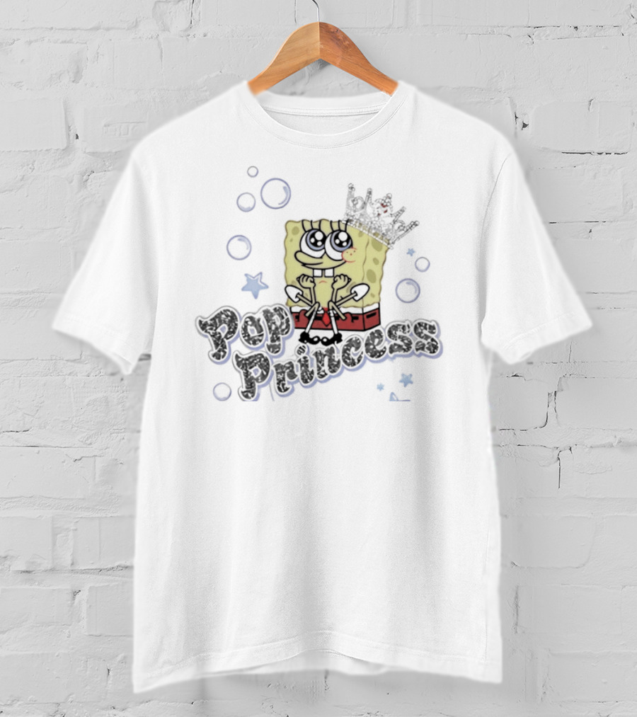 Nickelodeon SpongeBob SquarePants Pop Princess Bubbles Crown T-Shirt