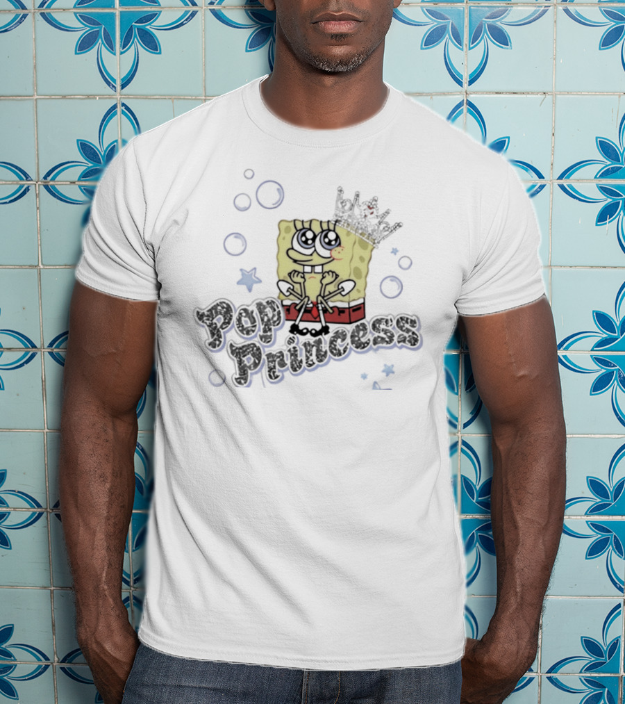 Nickelodeon SpongeBob SquarePants Pop Princess Bubbles Crown T-Shirt