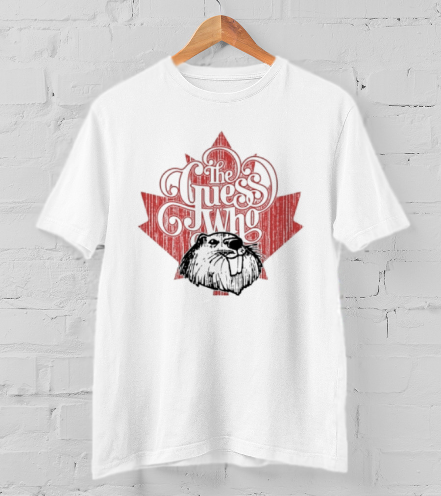 The Guess Who Beaver Maple Leaf Canadian T-Shirt