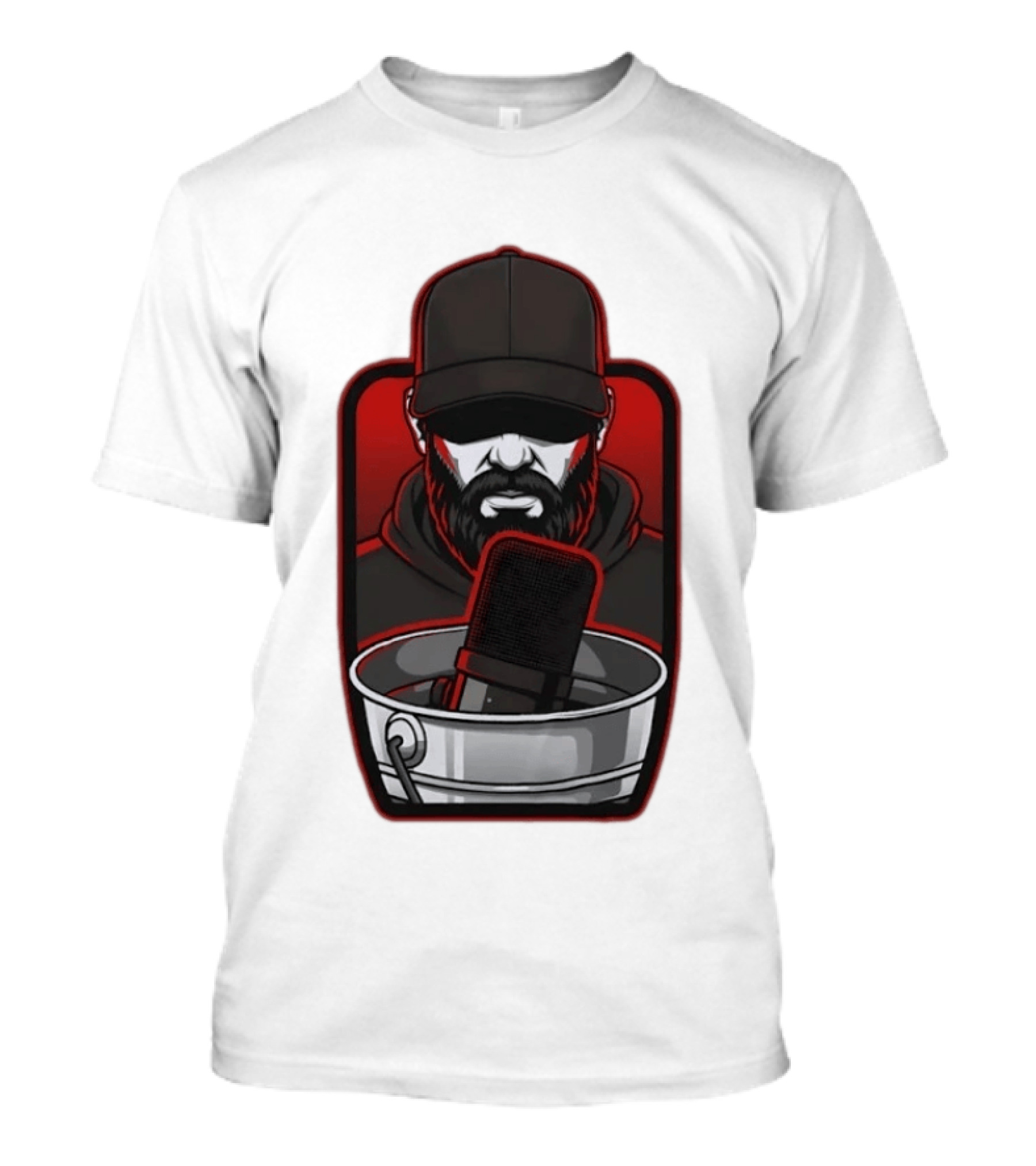 Pat McAfee Show Podcast Host Sports Enthusiast Iconic Microphone T-Shirt