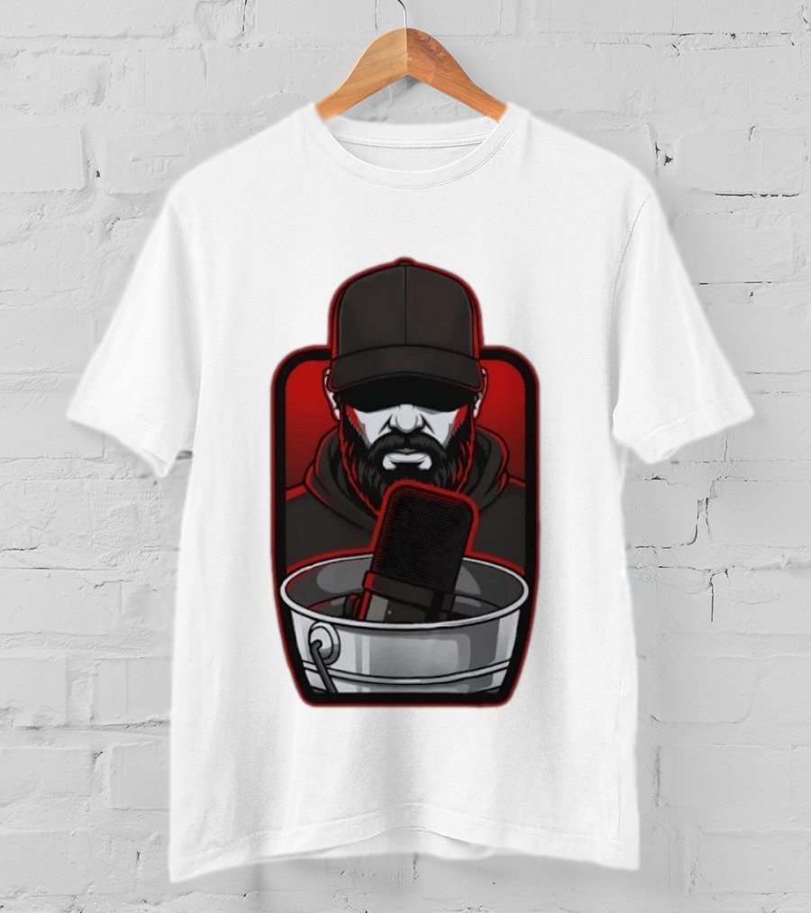 Pat McAfee Show Podcast Host Sports Enthusiast Iconic Microphone T-Shirt