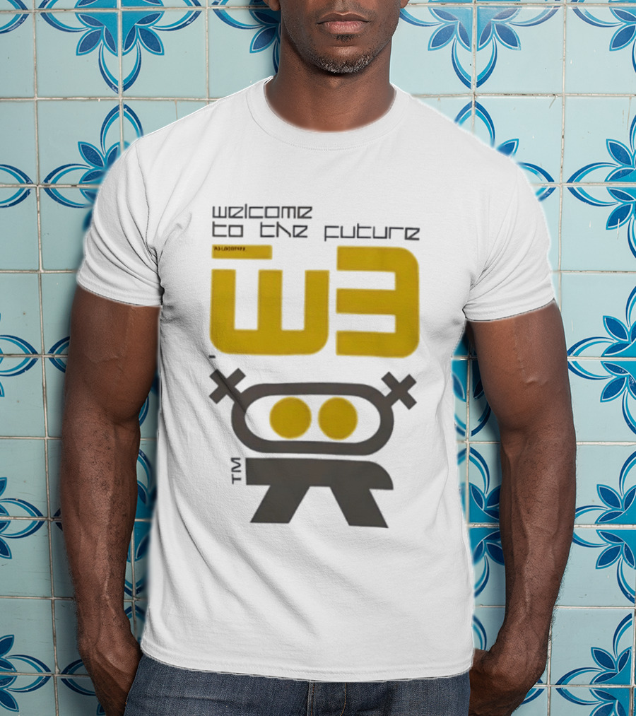 Welcome To The Future W3 Logotype TM T-Shirt