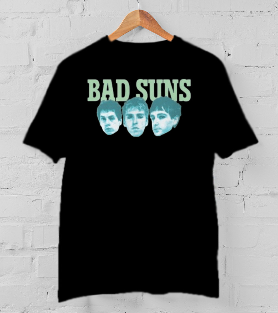 Bad Suns Band Floating Heads Imagery Merchandise T-Shirt