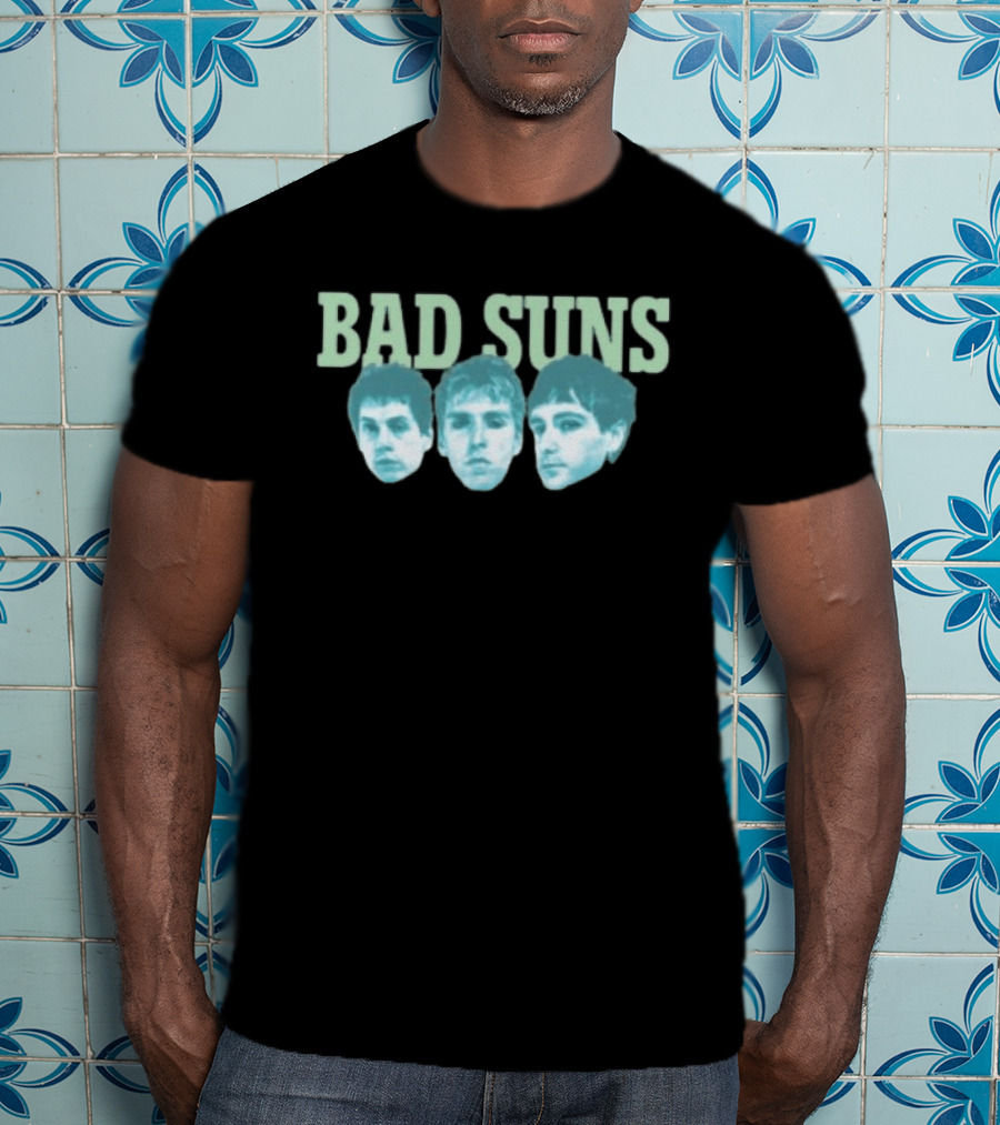 Bad Suns Band Floating Heads Imagery Merchandise T-Shirt