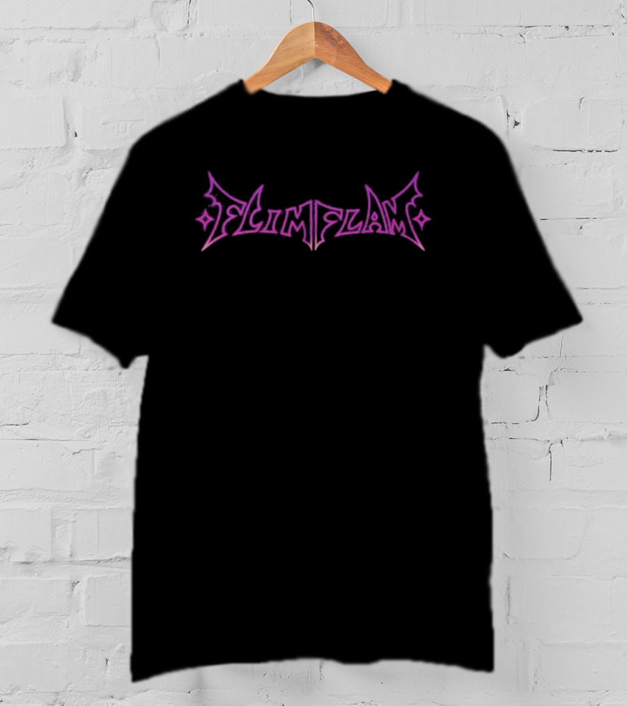 Flamingo Flim Flam DevilCat Angel Wings T-Shirt