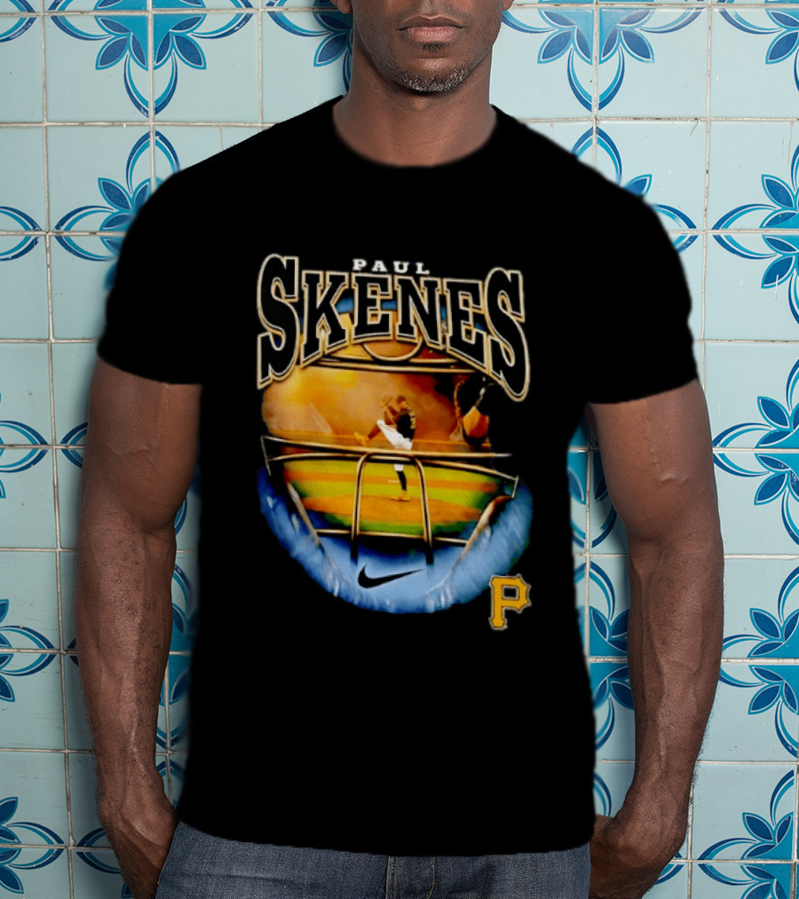 Paul Skenes Pittsburgh Pirates Ballpark Action Nike T-Shirt