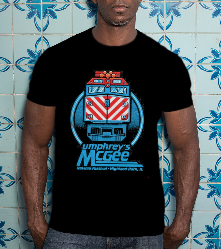 Highland Park IL 08.15.2026 Umphrey's McGee Tour Train T-Shirt