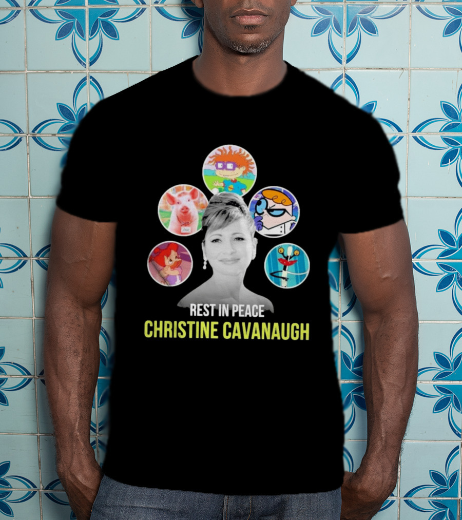 Rest In Peace Christine Cavanaugh Chuckie Dexter Babe Gosalyn Globehornet T-Shirt