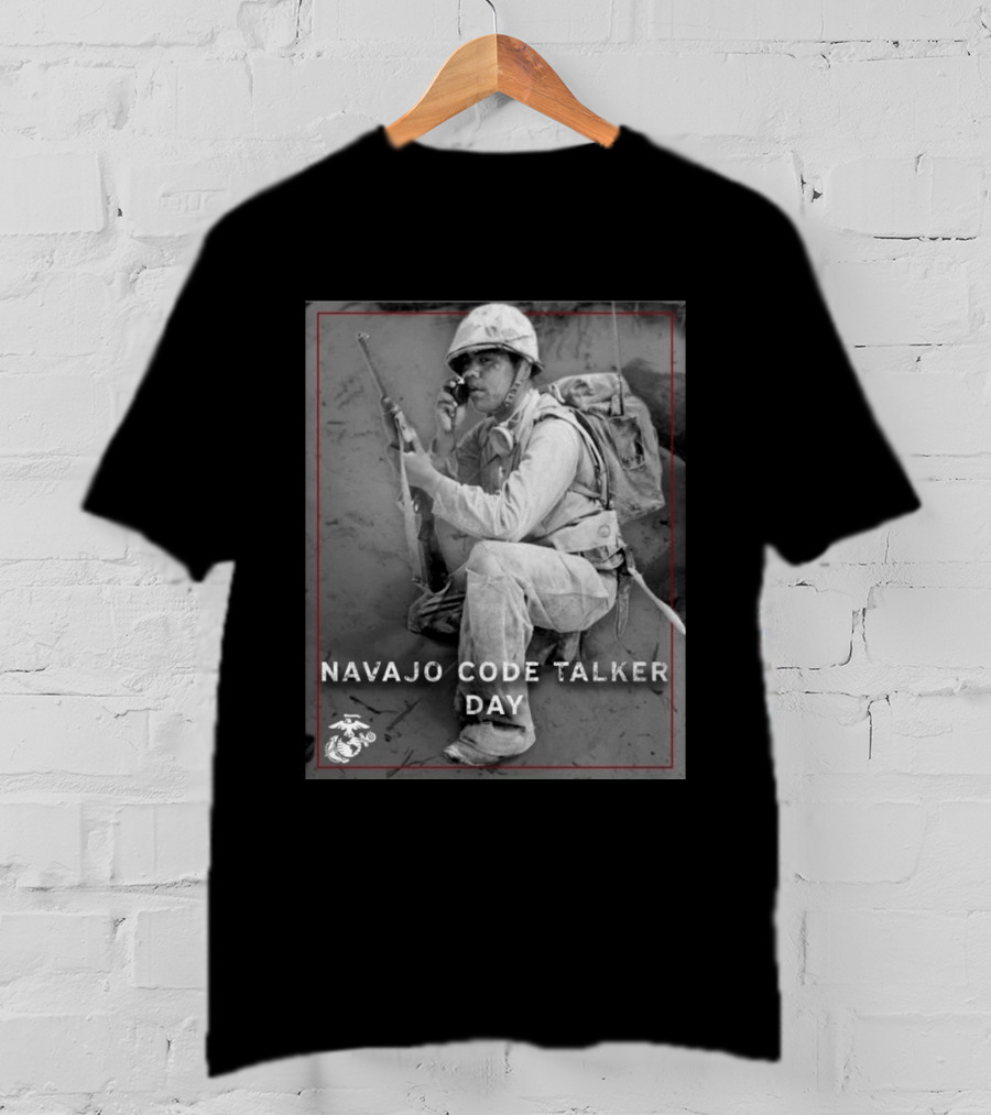 Navajo Code Talker Day Marine Corps T-Shirt