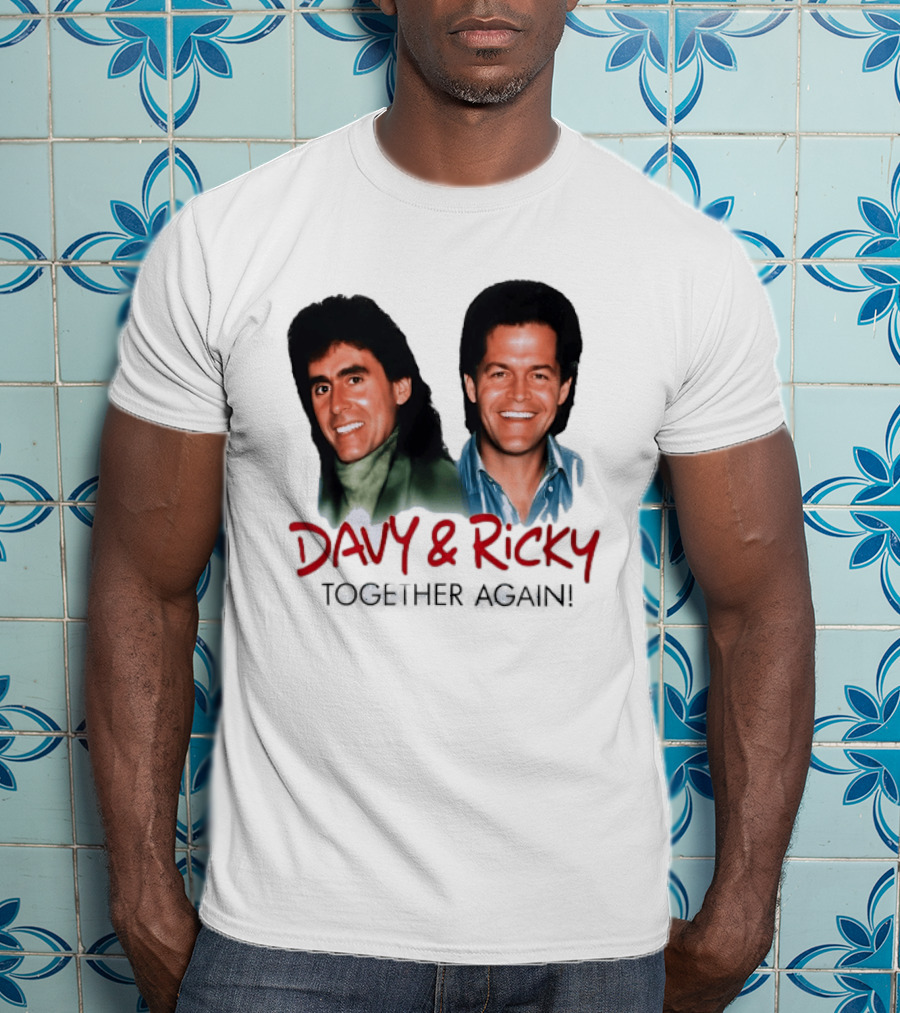 Davy & Ricky Together Again Music Legends T-Shirt