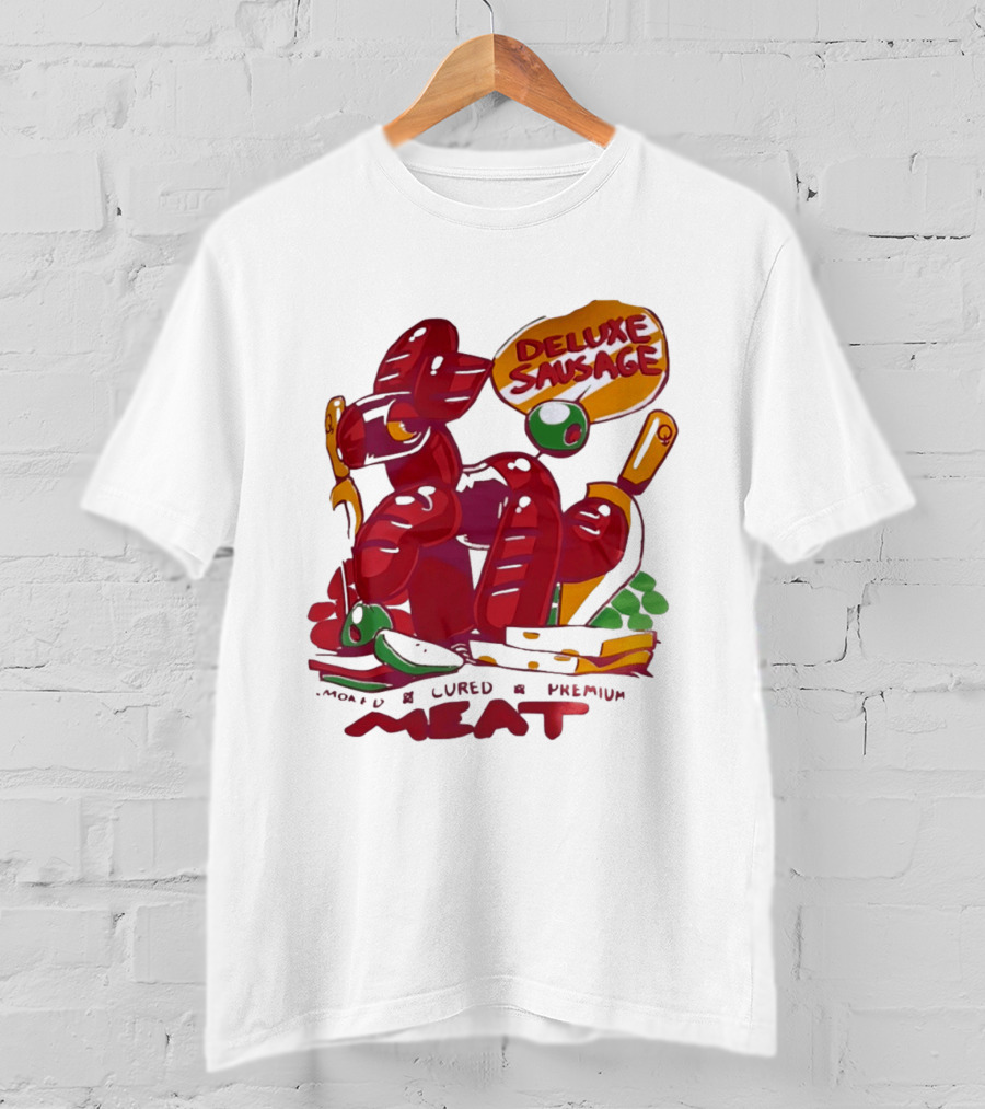 Deluxe Sausage Cured Premium Meat T-Shirt
