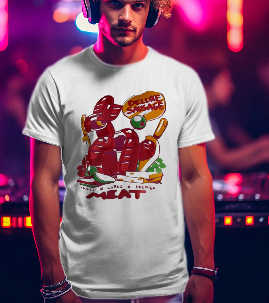 Deluxe Sausage Cured Premium Meat T-Shirt
