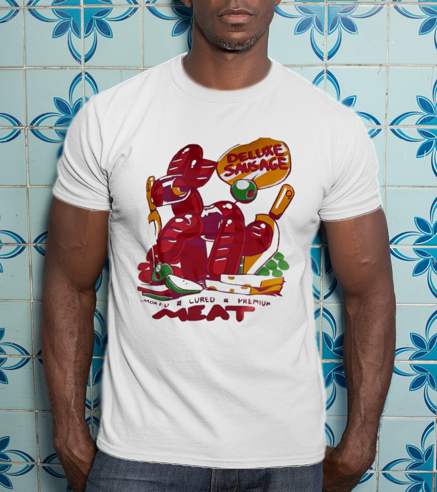 Deluxe Sausage Cured Premium Meat T-Shirt