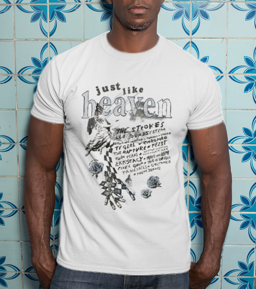 Just Like Heaven Festival Roses 2026 Lineup And Floral T-Shirt