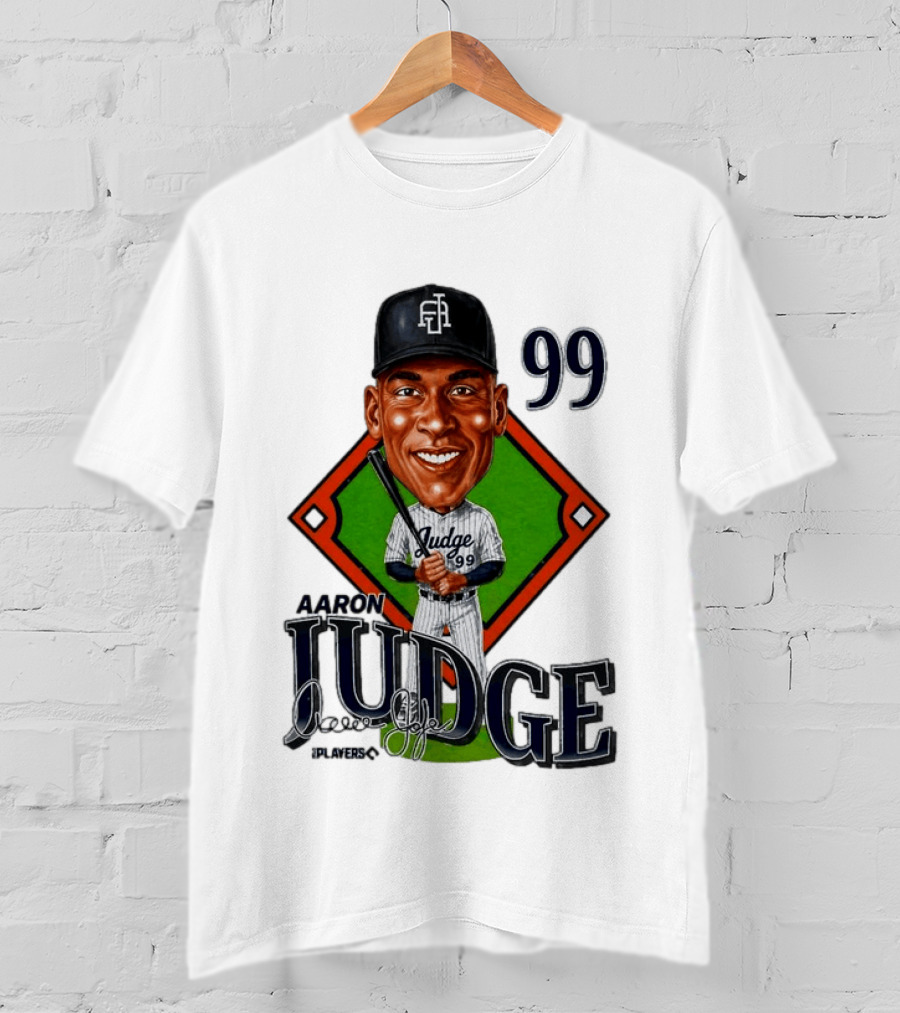 Aaron Judge New York Yankees Player 99 Caricature T-Shirt