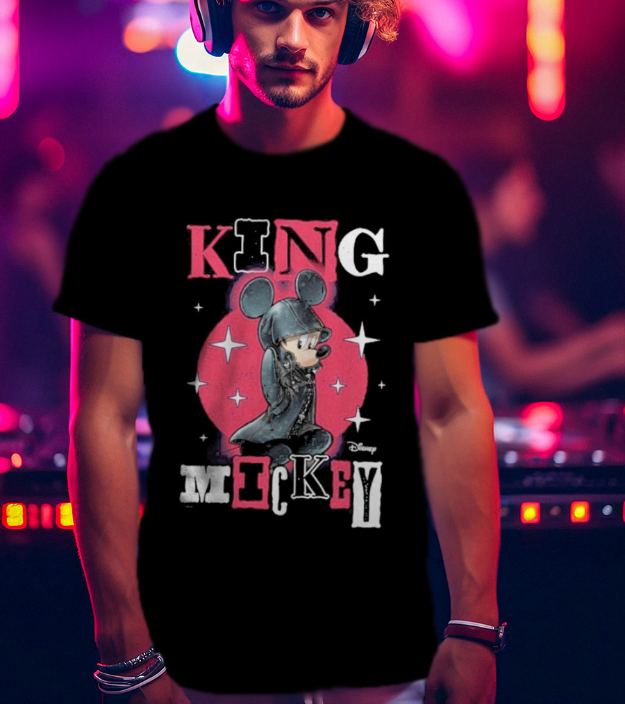 Disney Kingdom Hearts King Mickey Stars T-Shirt