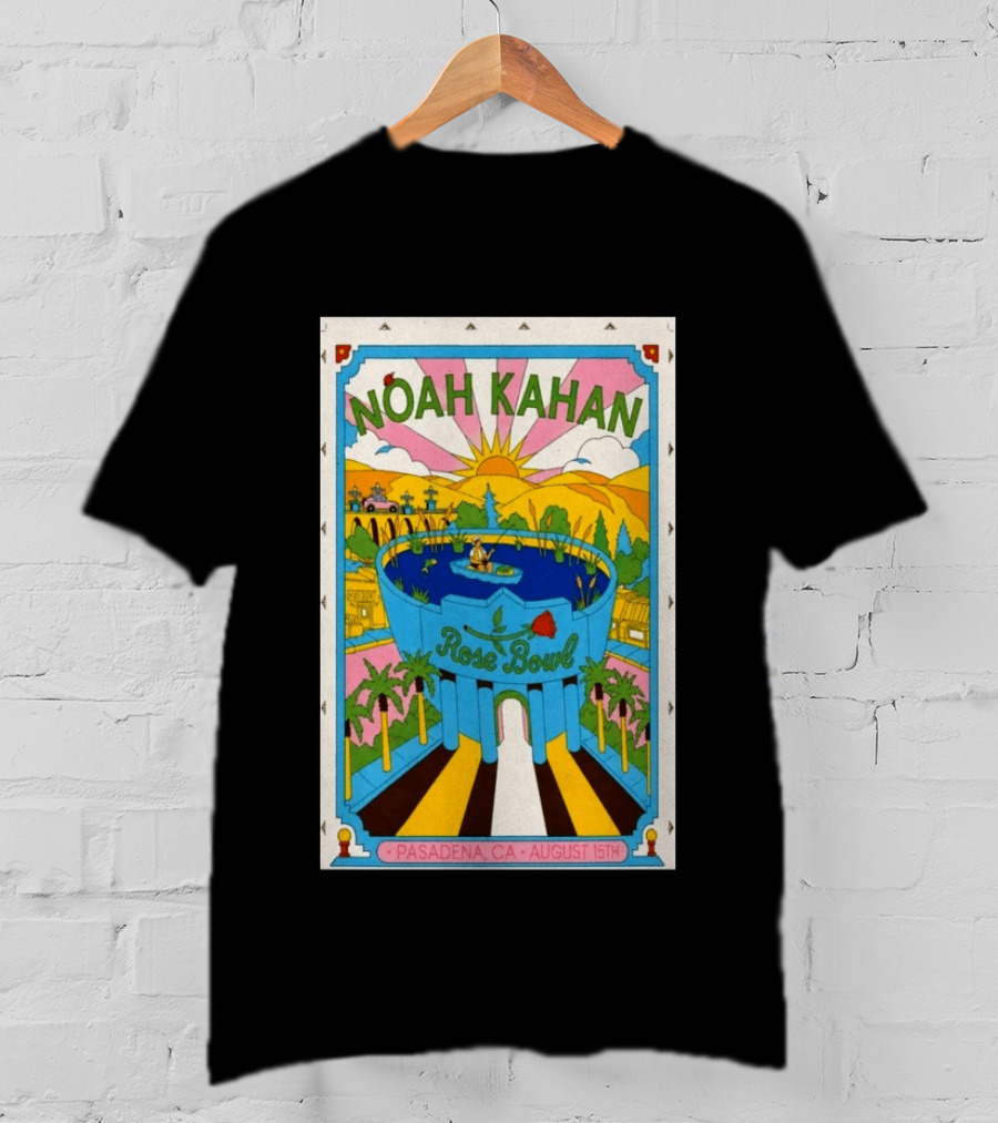 Noah Kahan Rose Bowl Pasadena CA August 15th 2026 T-Shirt