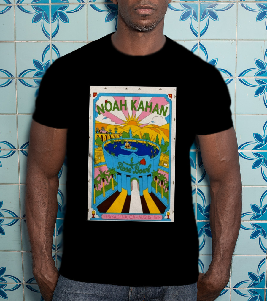 Noah Kahan Rose Bowl Pasadena CA August 15th 2026 T-Shirt