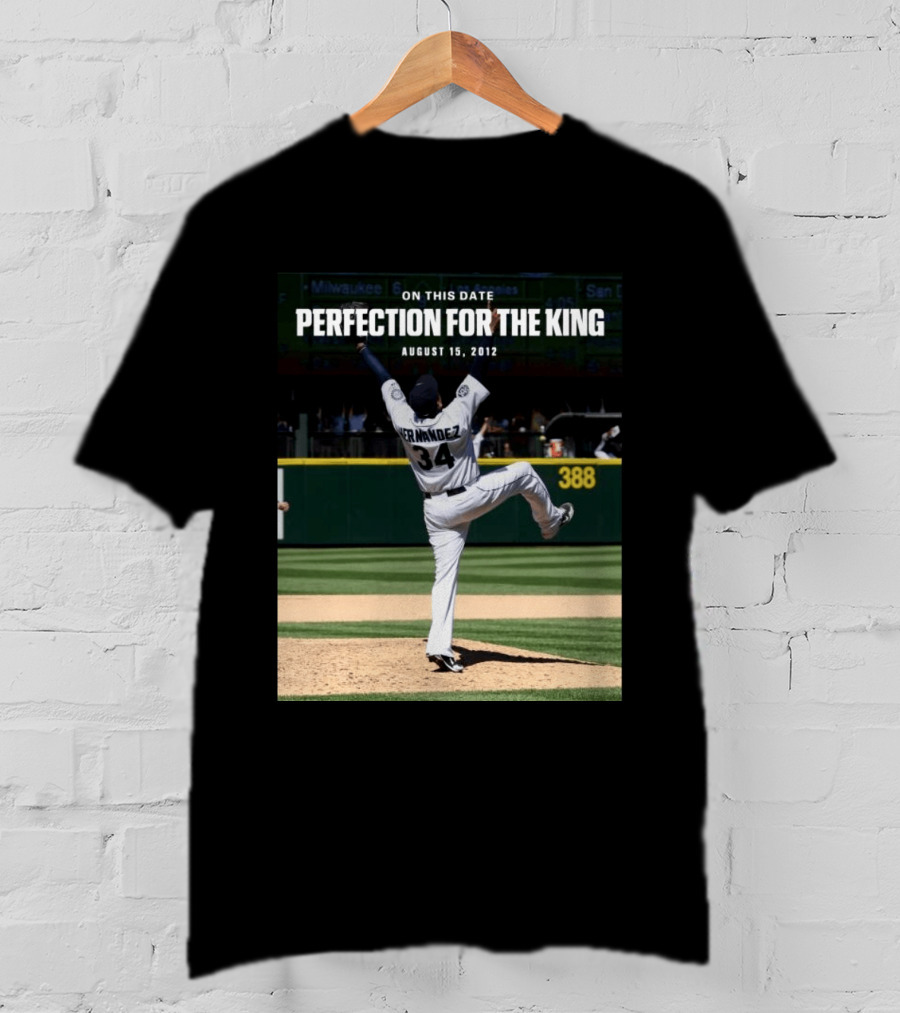 On This Date Perfection For The King Hernandez 34 August 15 2012 T-Shirt