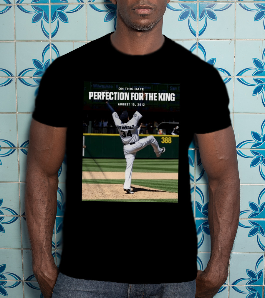 On This Date Perfection For The King Hernandez 34 August 15 2012 T-Shirt