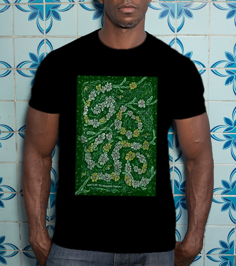 Goose 2026 Frost Amphitheater Stanford CA August 15 Floral T-Shirt