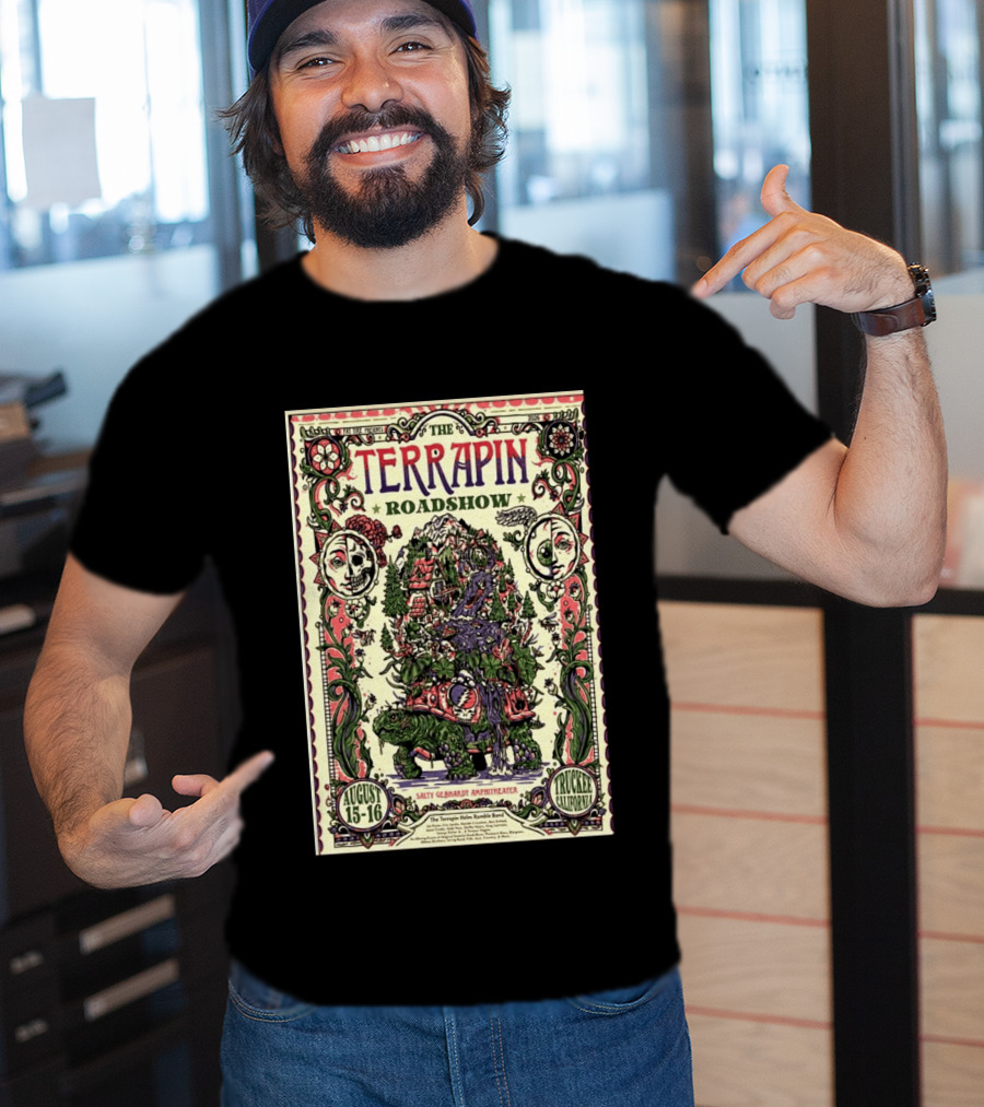 Terrapin Roadshow August 15 16 2026 Salty Gebhardt Amphitheater Truckee California T-Shirt