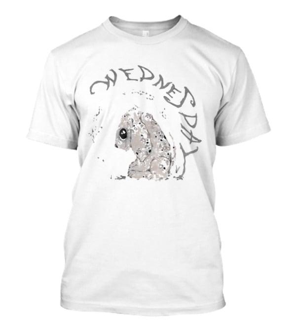 Wednesday Sad Puppy Gothic Creepy T-Shirt