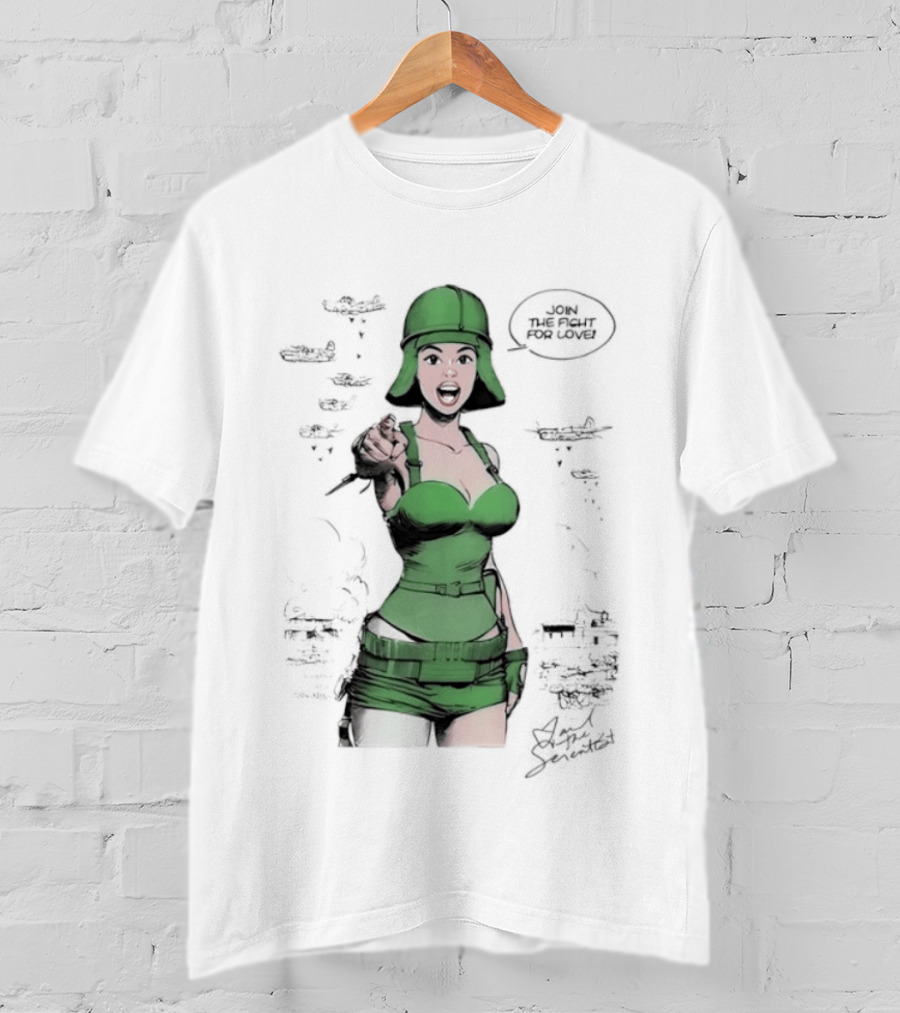 Alicia Keys Join The Fight For Love By Ian The Scientist T-Shirt