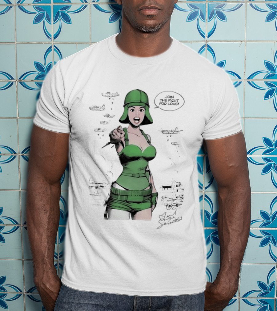 Alicia Keys Join The Fight For Love By Ian The Scientist T-Shirt