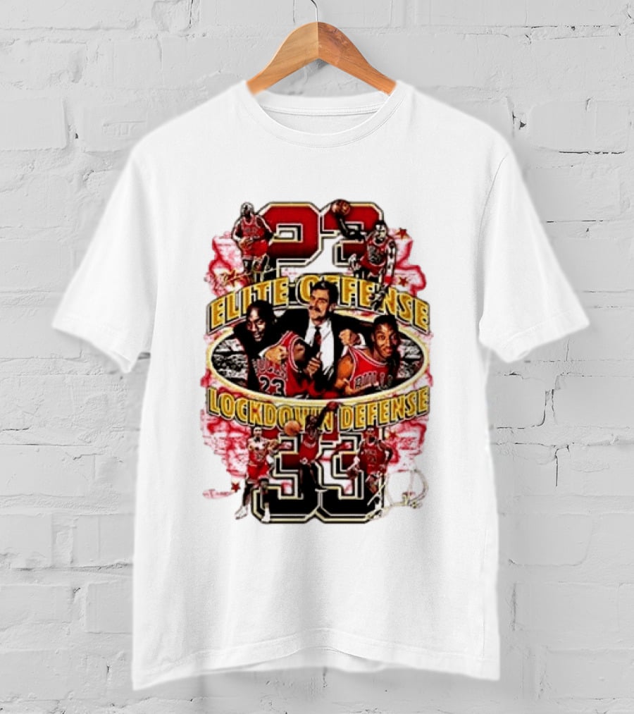 Chicago Bull Machael Jordan X Scotie Pippen Build For Greatness T-Shirt