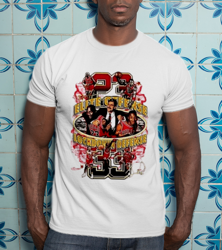 Chicago Bull Machael Jordan X Scotie Pippen Build For Greatness T-Shirt
