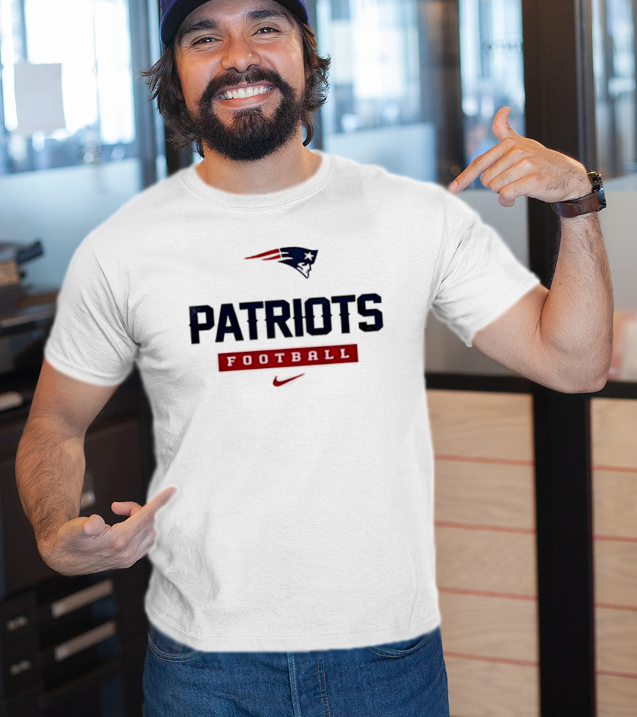 New England Patriots Football Silly Goose Nike T-Shirt