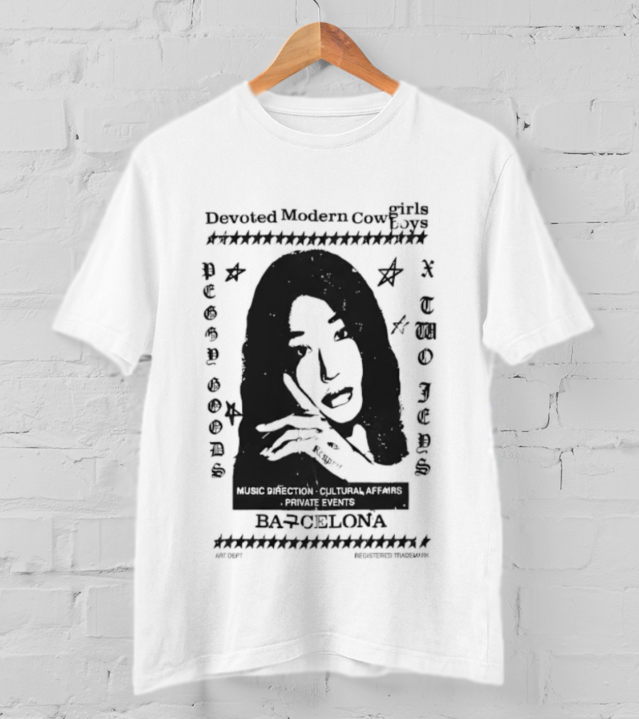 Devoted Modern Cowboys Two Jebs Peggy Goods Music Direction Barcelona T-Shirt
