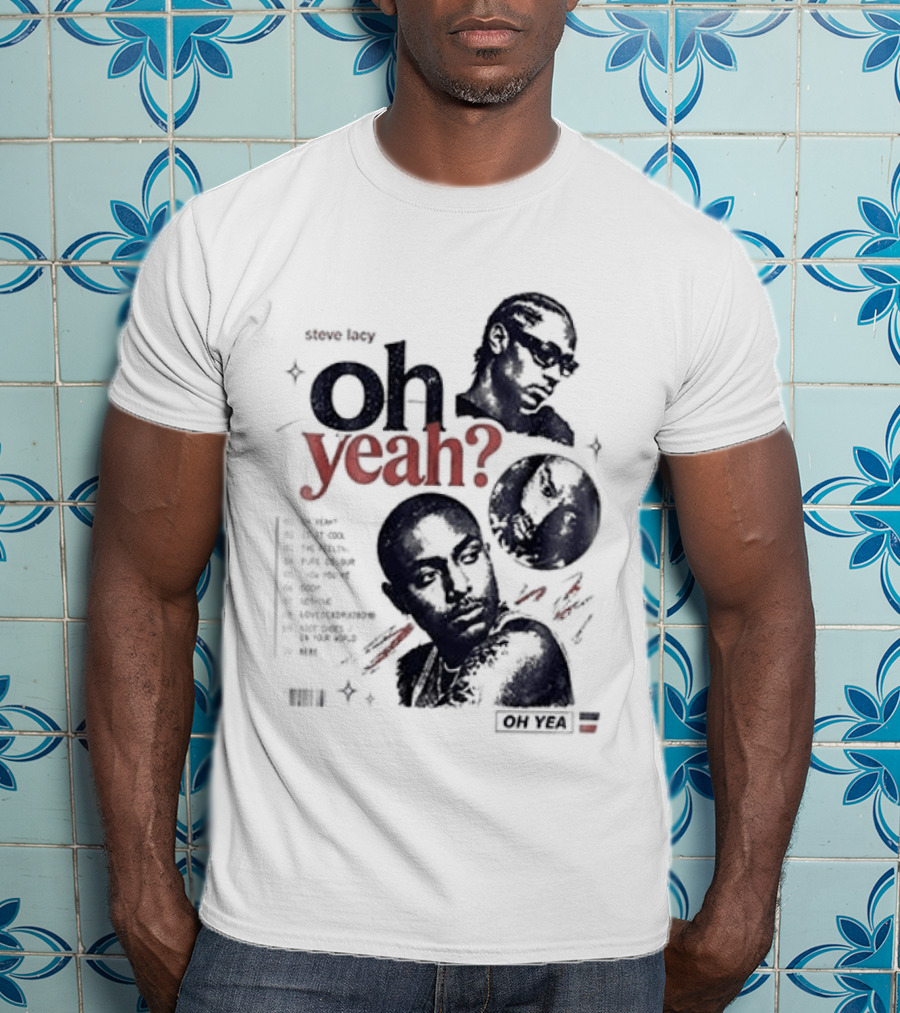 Steve Lacy Oh Yeah Tour 2022 Skeletons Tracklist 90879 T-Shirt