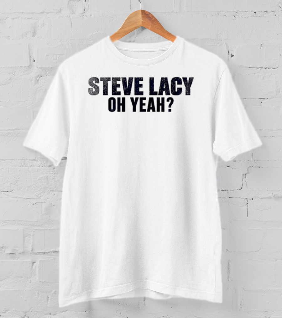 Steve Lacy Oh Yeah Tour Cities Locations T-Shirt