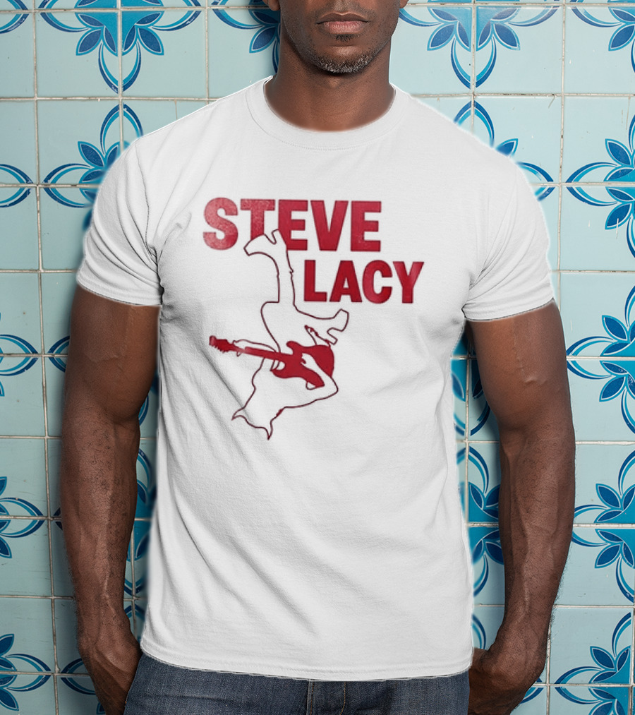 Steve Lacy Oh Yeah Tour Tracklist Guitar T-Shirt